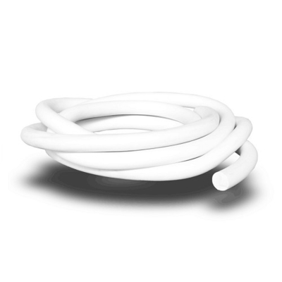 Circular White EPDM Rubber Silicone Cord Anti Collision Ultralight