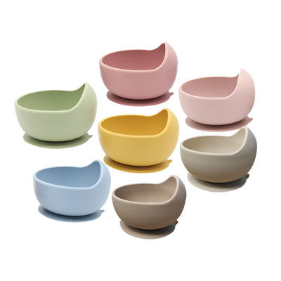 Weaning Training Non Toxic Baby Silicone Bowl Set BPA Free